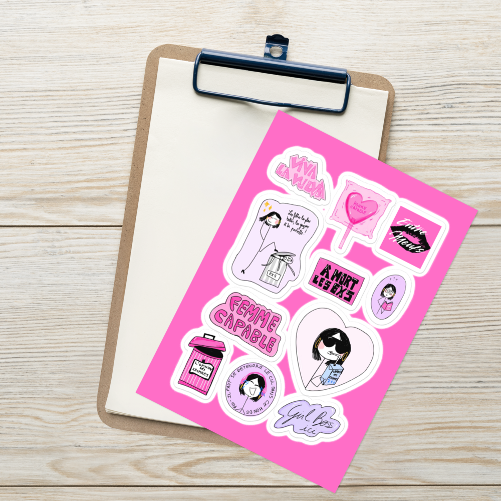 STICKERS #PINKEDITION
